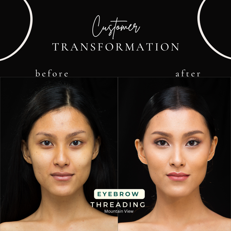 men eyebrow threading